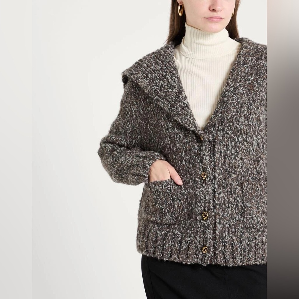 Bottega Veneta Knit with Knot Buttons - Picture 1 of 13